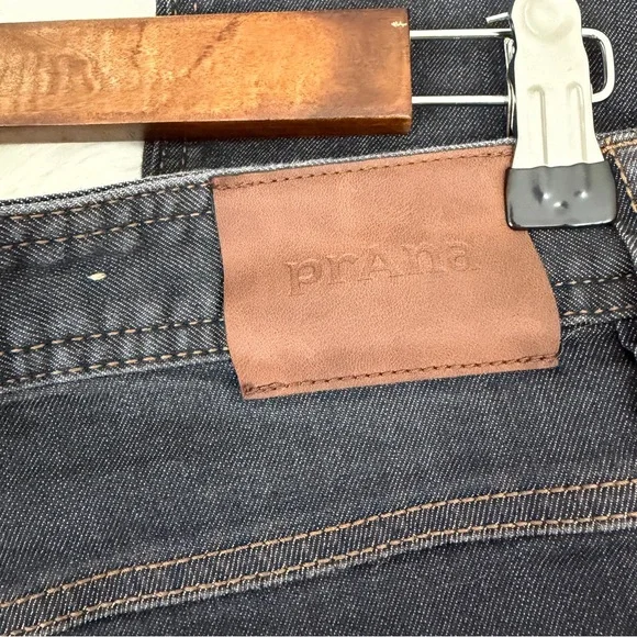 Prana Men's Deep Indigo Straight Jeans 32x30 - Picture 3 of 6